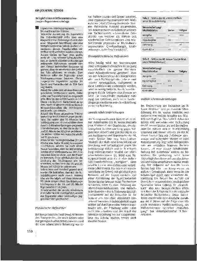 Vorschauseite 3: Konservative Behandlung und physikalische Therapie des arthrotischen Knies