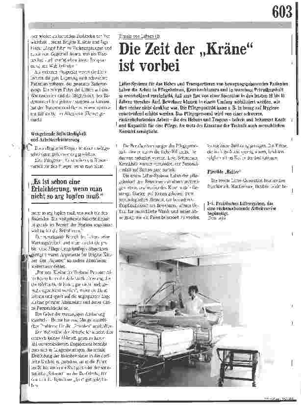 Vorschauseite 1: Die Zeit der Kräne ist vorbei