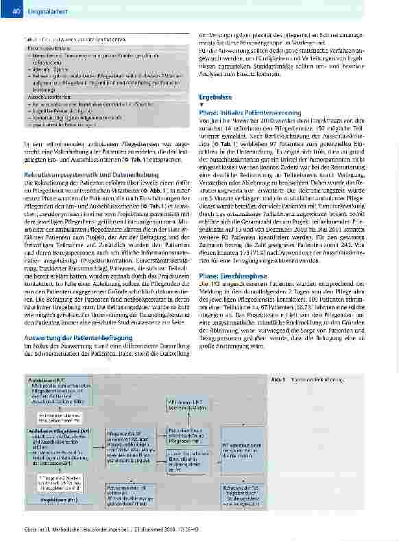 Vorschauseite 3: Methodische Herausforderungen bei der Rekrutierung vulnerabler Patienten