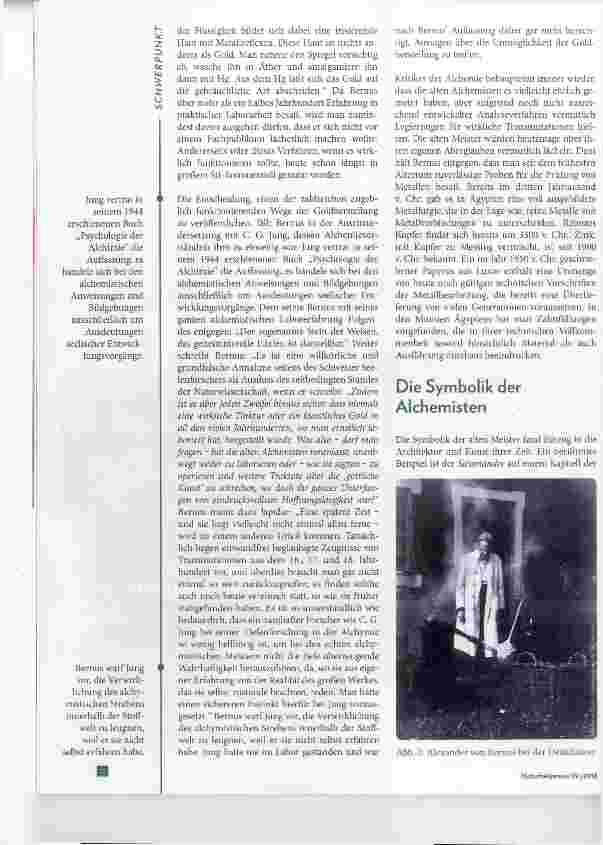 Vorschauseite 3: Die Spagyrik des Alexander von Bernus In der Tradition der paracelsischen Alchemie