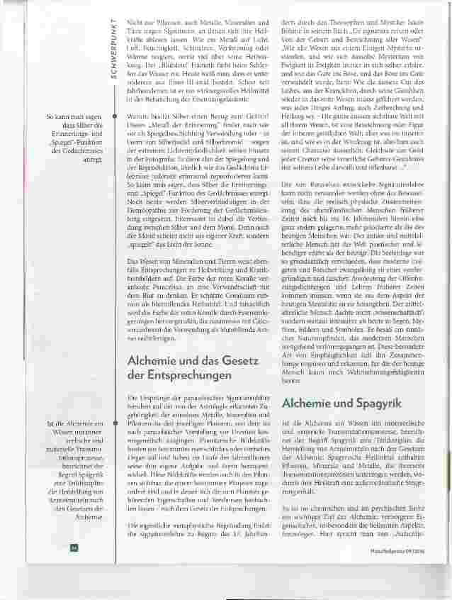 Vorschauseite 5: Die Spagyrik des Alexander von Bernus In der Tradition der paracelsischen Alchemie