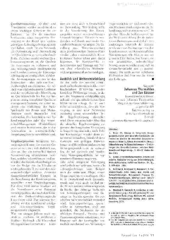 Vorschauseite 3: Erfahrungen aus Deutschland