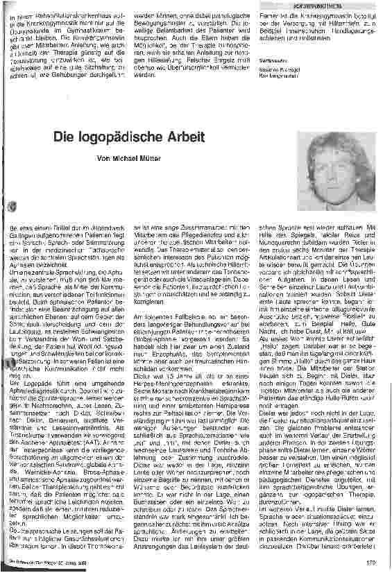 Vorschauseite 2: Die krankengymnastische Behandlung bei schwerer Hirnverletzung