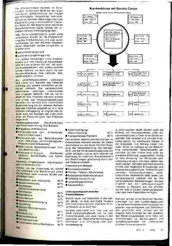 Vorschauseite 2: Krankenhaus mit Service-Center