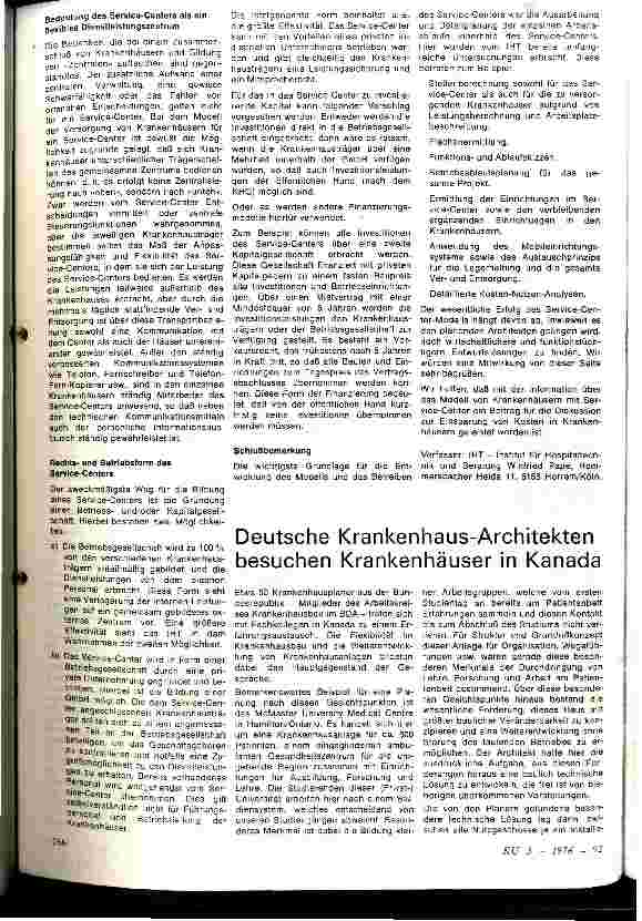 Vorschauseite 4: Krankenhaus mit Service-Center