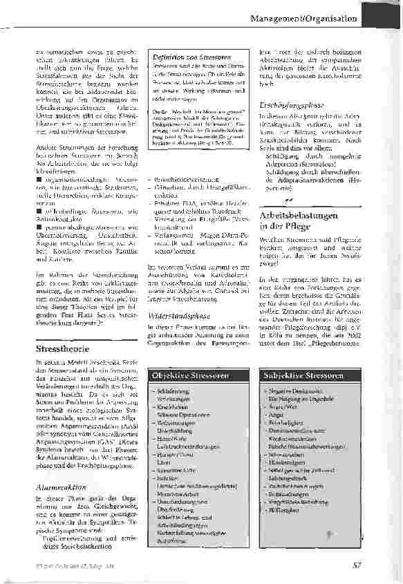 Vorschauseite 2: Strategien gegen PflegestressTeill