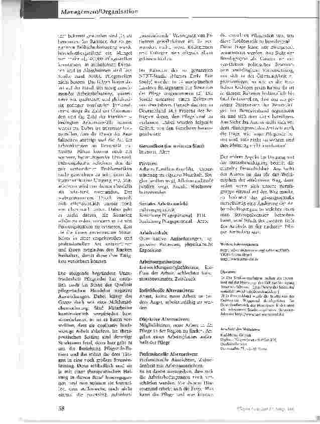 Vorschauseite 3: Strategien gegen PflegestressTeill