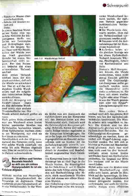 Vorschauseite 2: Neue Methoden der Wundbehandlung