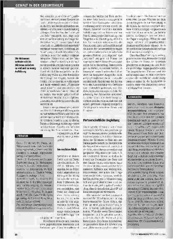 Vorschauseite 3: Aufklären und ermutigen