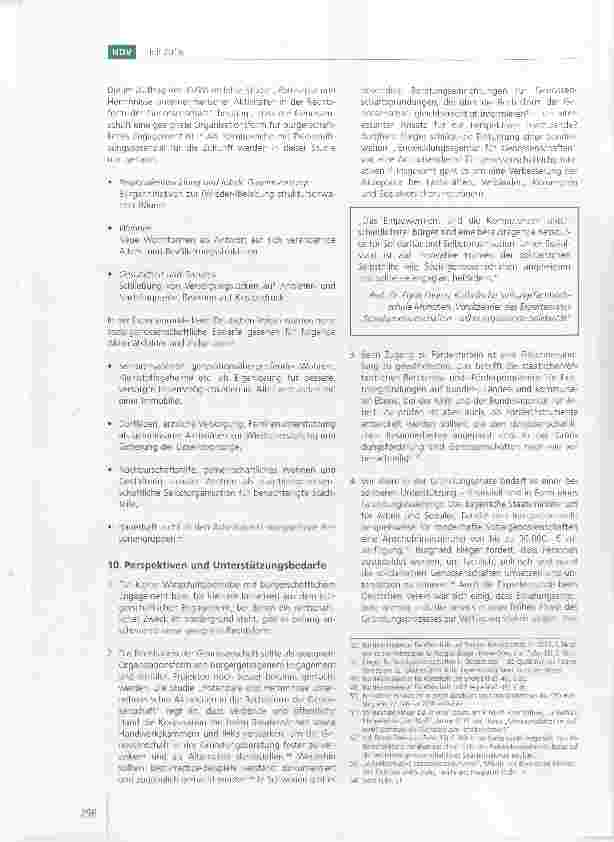 Vorschauseite 6: „Zukunftsmodell Sozialgenossenschaft - Renaissance einer Rechtsund Organisationsform