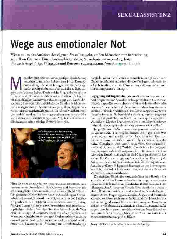 Vorschauseite 1: Wege aus emotionaler Not