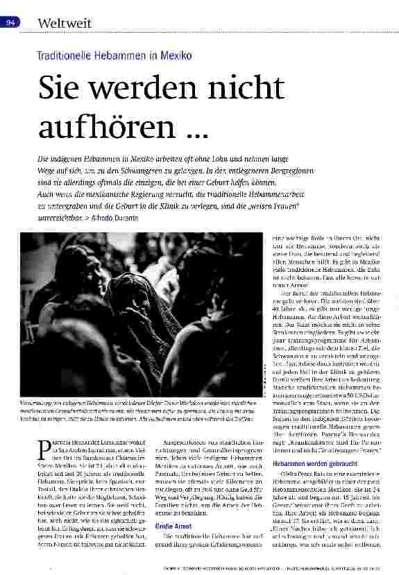 Vorschauseite 1: Sie werden nicht aufhören...