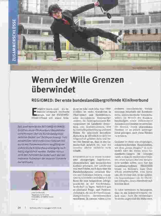 Vorschauseite 1: Wenn der Wille Grenzen überwindet