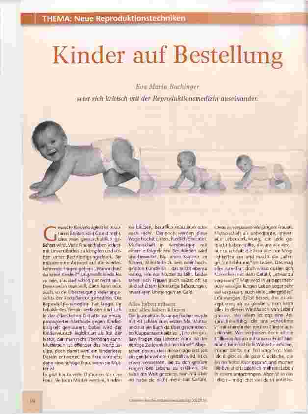 Vorschauseite 1: Kinder auf Bestellung
