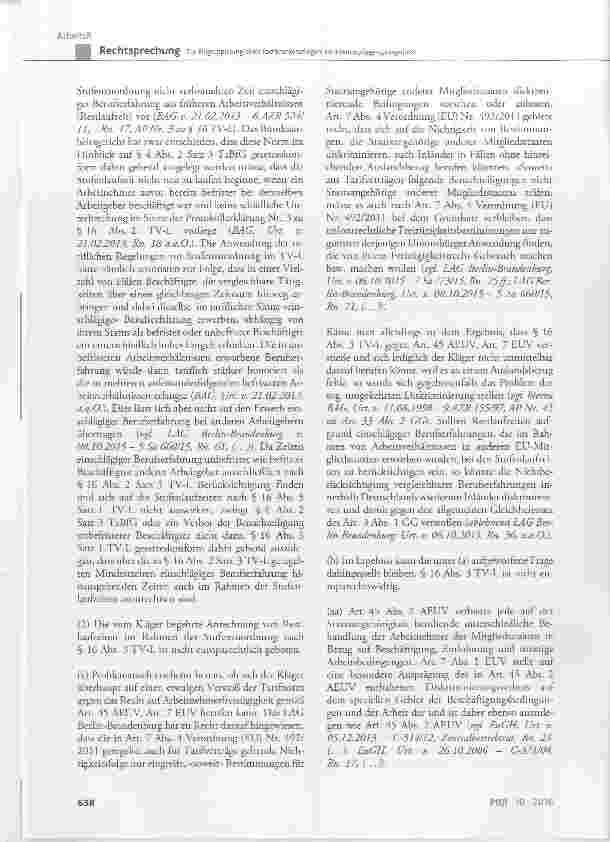 Vorschauseite 6: Zur Eingruppierung eines Fachkrankenpflegers im Intensivpflege-Springerpool