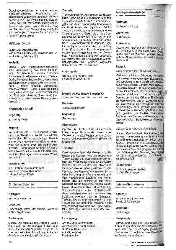 Vorschauseite 5: OP. -Siebe 2. Folge: Allgemeinchirurgie
