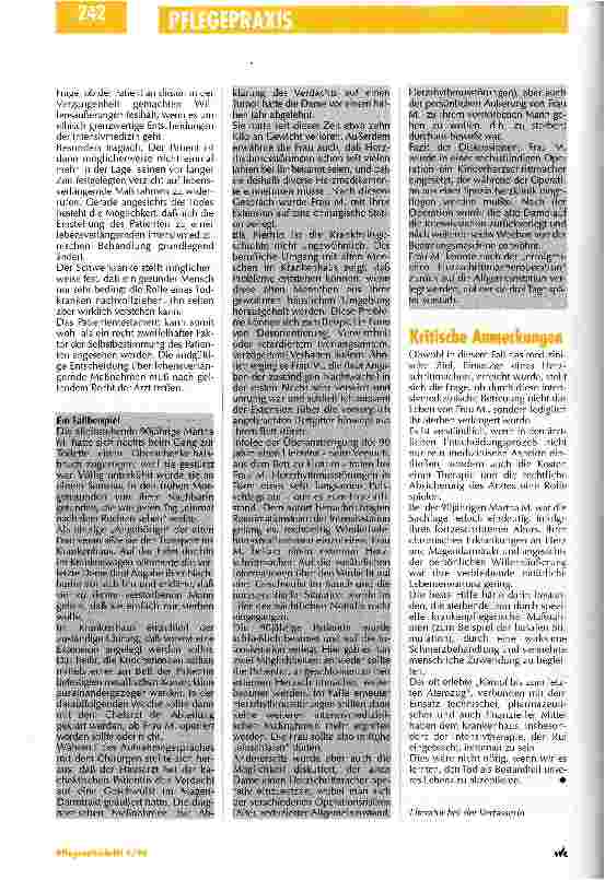 Vorschauseite 3: Das Sterben nicht unnötig verlängern Ethische Grenzen der Intensivmedizin