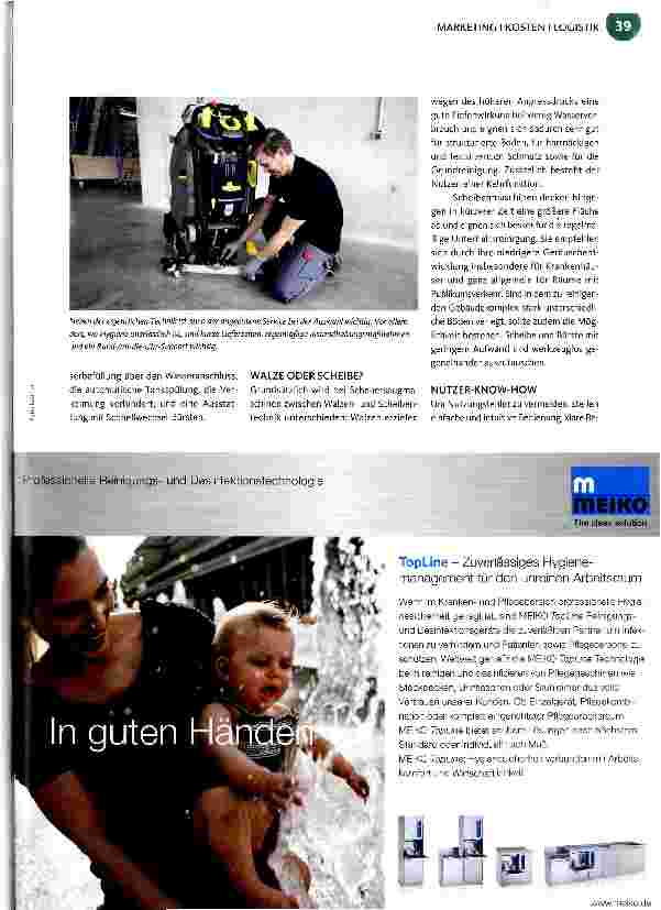 Vorschauseite 2: Einkaufsführer Scheuersaugmaschinen