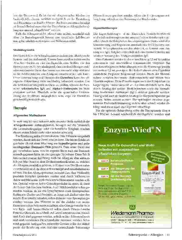 Vorschauseite 3: Typ-1-Allergie Diagnostik und Therapie