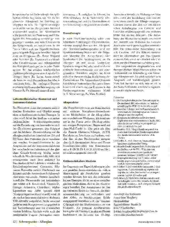 Vorschauseite 4: Typ-1-Allergie Diagnostik und Therapie