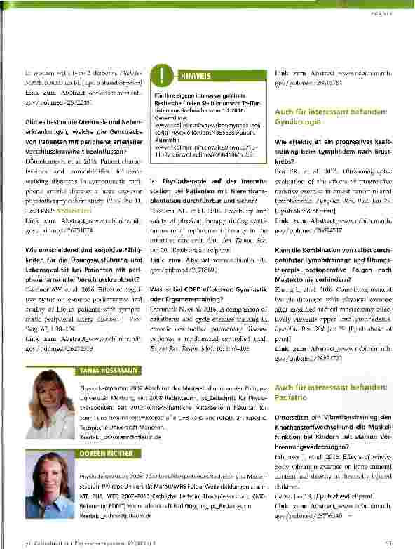 Vorschauseite 6: Evidenz-Update 3_2016