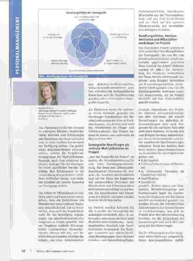 Vorschauseite 2: Alte Hasen und Junge Hüpfer Demografie in einem dezentralen Gesundheitsunternehmen angehen