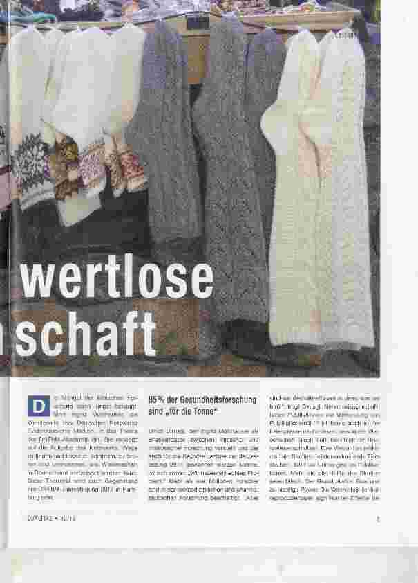 Vorschauseite 2: Wider die wertlose Wissenschaft
