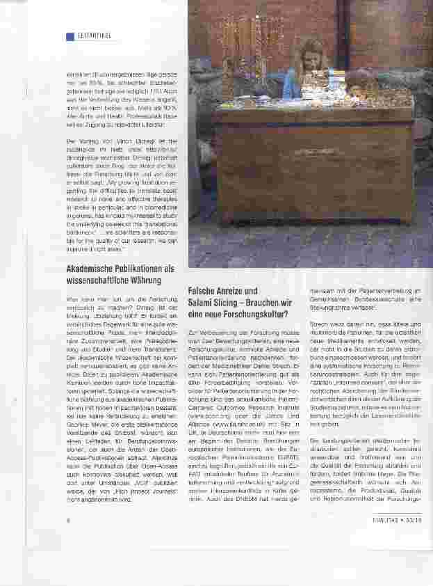 Vorschauseite 3: Wider die wertlose Wissenschaft