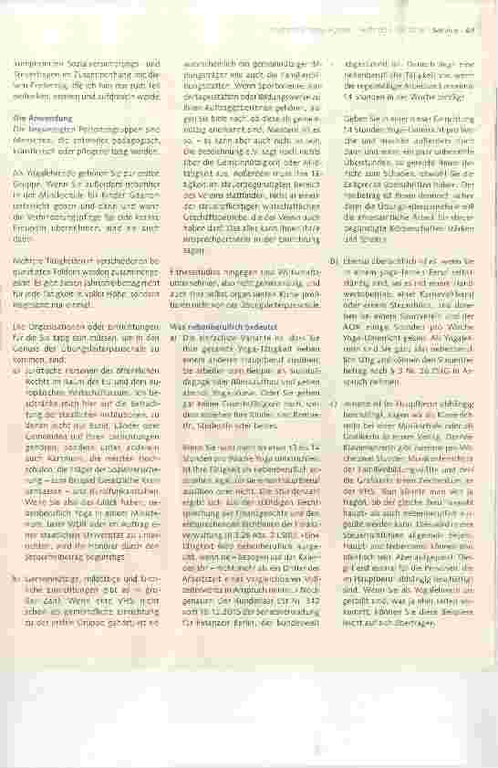 Vorschauseite 2: Die Übungsleiterpauschale