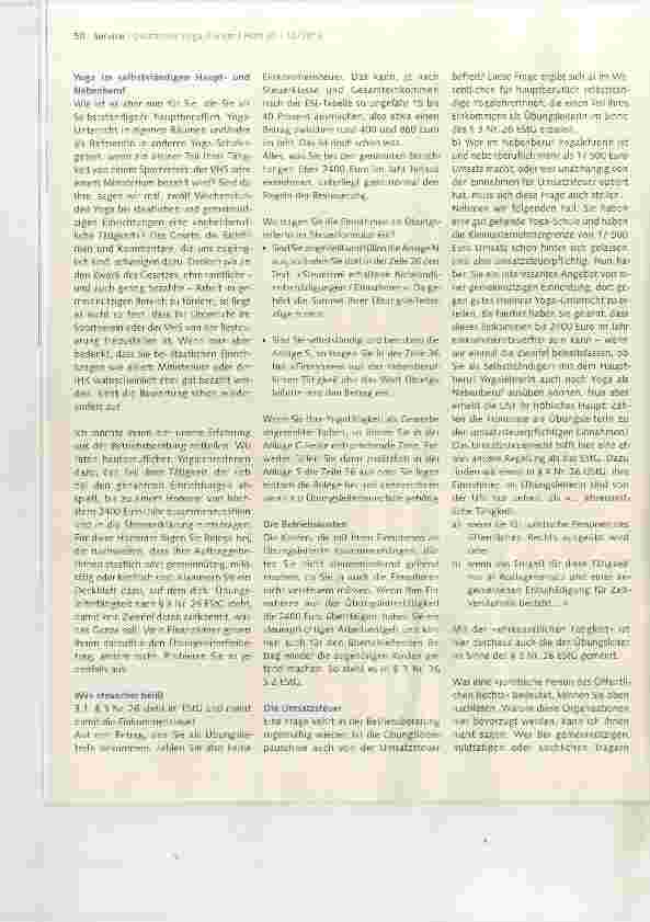Vorschauseite 3: Die Übungsleiterpauschale