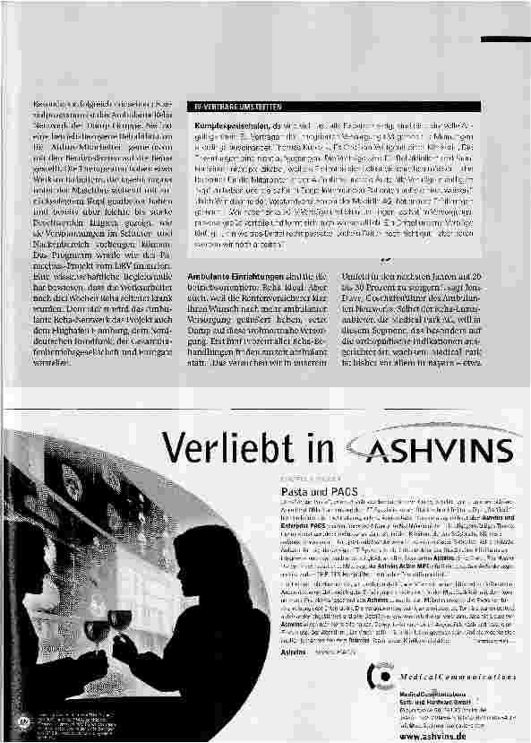 Vorschauseite 4: Rehakliniken: LAUFEN LERNEN