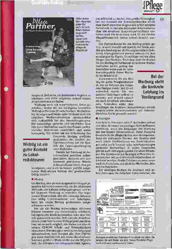 Vorschauseite 3: Marketing und Öffentlichkeitsarbeit Kundenorientierung als strategische Herausforderung für ambulante Dienste