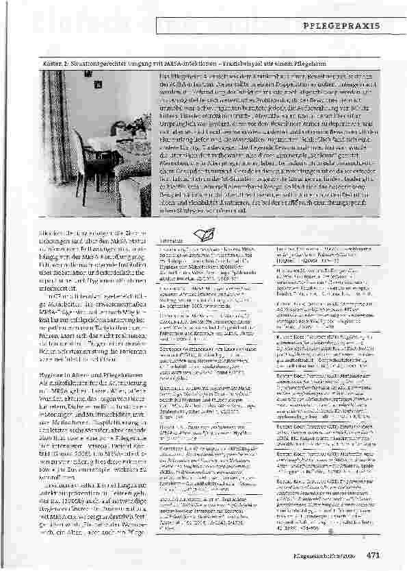 Vorschauseite 4: Händehygiene ist die Achillesferse