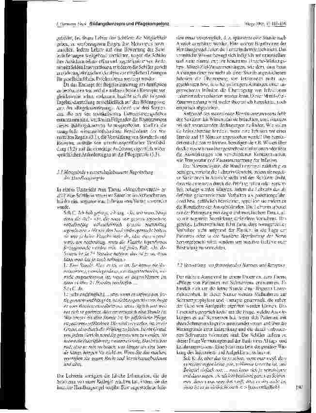 Vorschauseite 3: Und es wird immer so empfohlen -Bildungskonzepte und Pflegekompetenz