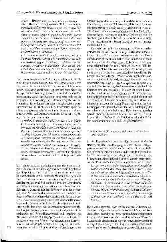 Vorschauseite 4: Und es wird immer so empfohlen -Bildungskonzepte und Pflegekompetenz