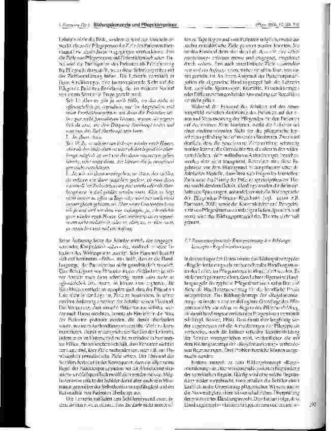 Vorschauseite 5: Und es wird immer so empfohlen -Bildungskonzepte und Pflegekompetenz