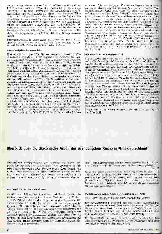 Vorschauseite 2: Rückschau und Gedanken zum neuen Jahr