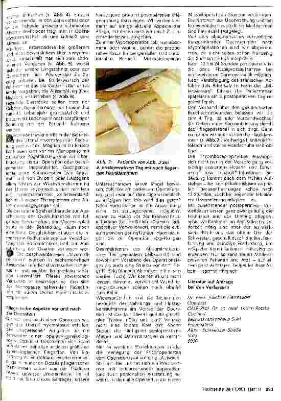 Vorschauseite 3: Das Myom - Diagnostik, Therapie, Pflegemaßnahmen.