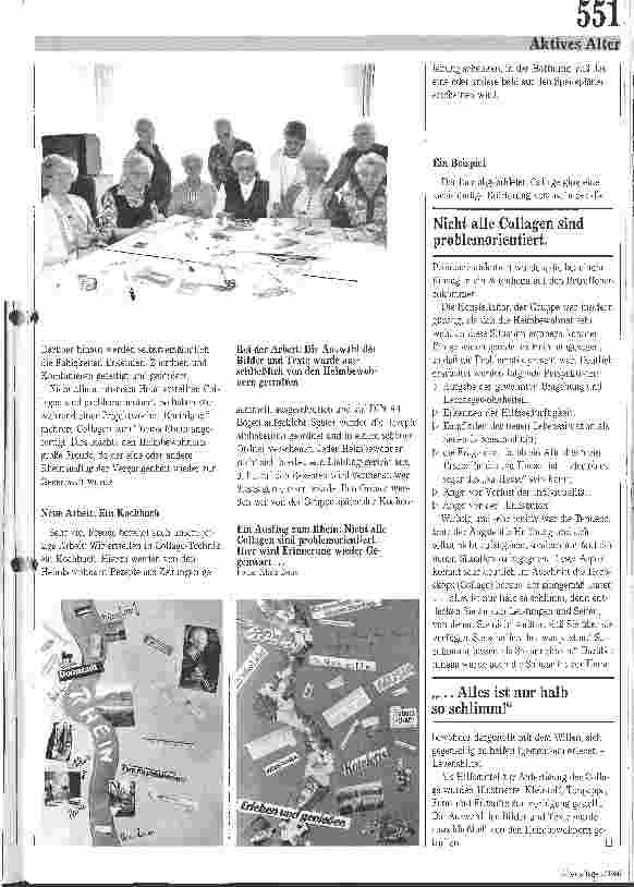 Vorschauseite 2: Die Collage: Aufgeklebte Erinnerungen