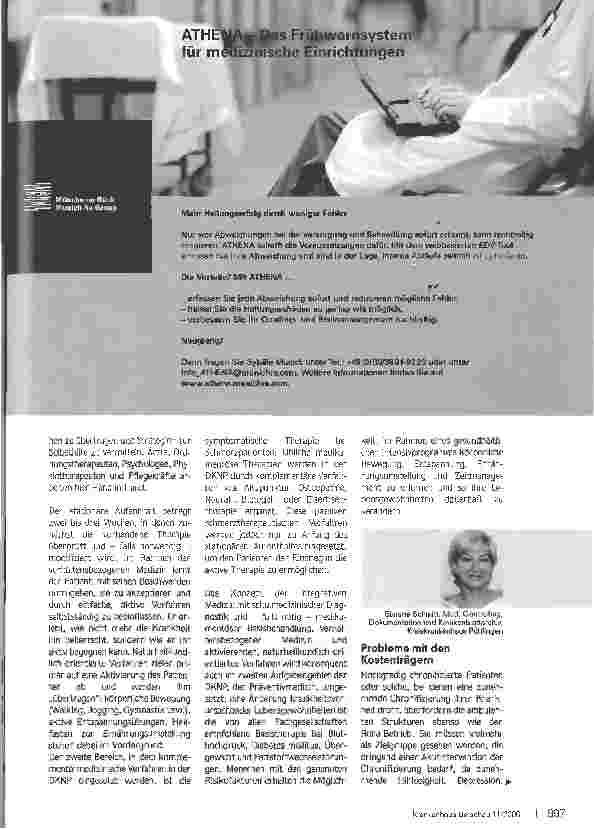 Vorschauseite 2: Freischwimmen oder Untergehen - Ist integrative Medizin im Akutkrankenhaus DRG-kompatibel