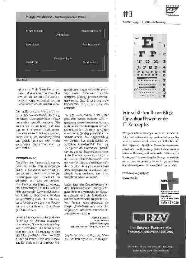 Vorschauseite 4: Freischwimmen oder Untergehen - Ist integrative Medizin im Akutkrankenhaus DRG-kompatibel