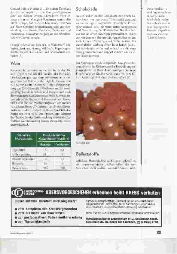 Vorschauseite 6: Mit Naturkraft gegen den Krebs