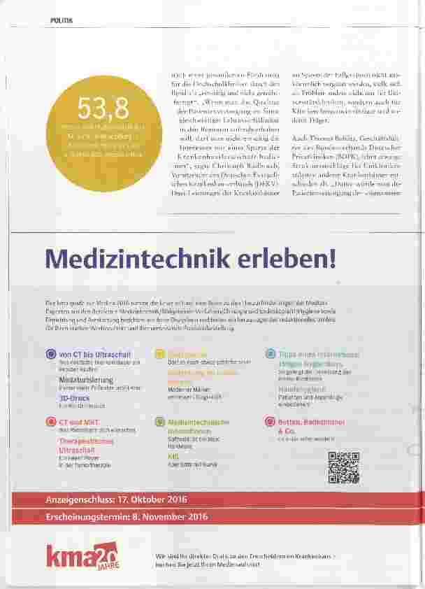 Vorschauseite 3: Keine Extraspritze für Unikliniken
