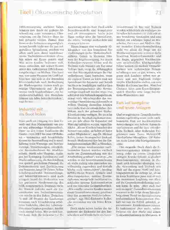 Vorschauseite 2: Titel 1 Ökonomische Revolution Mit spitzem Bleistift