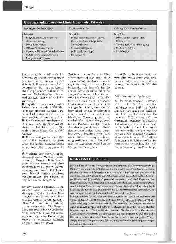 Vorschauseite 2: Ambulant beatmete Patienten brauchen Spezialisten