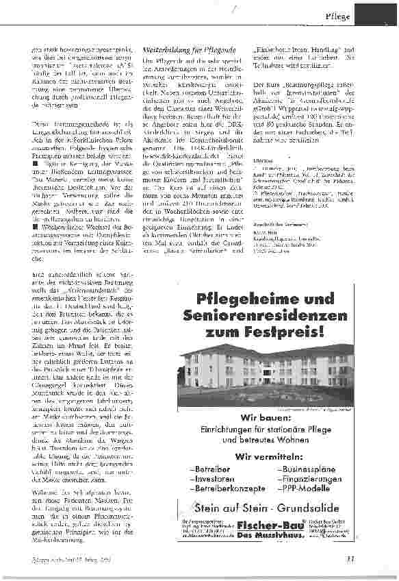 Vorschauseite 3: Ambulant beatmete Patienten brauchen Spezialisten