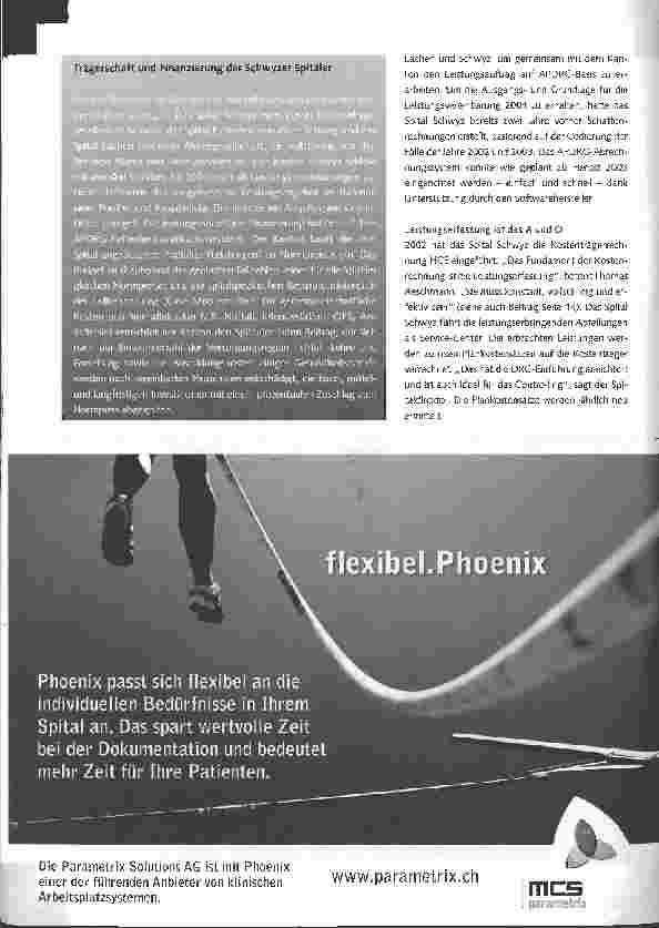 Vorschauseite 2: Manche Spitäler wissen seit Jahren Bescheid