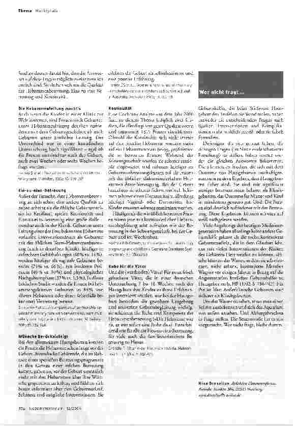 Vorschauseite 4: Wer? Wie? Was? Fragen und Antworten aus der Forschung