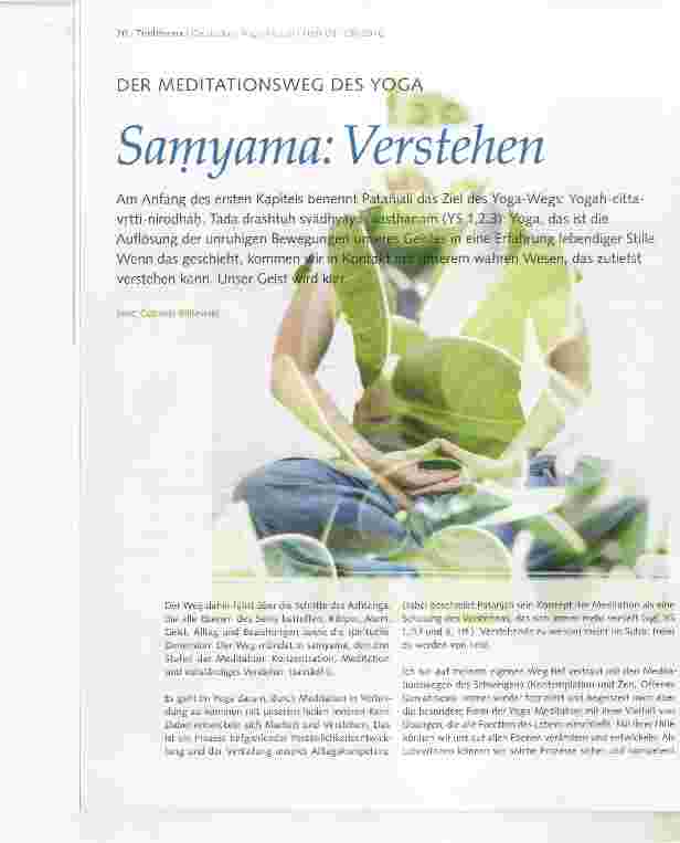 Vorschauseite 1: Samyama: Verstehen