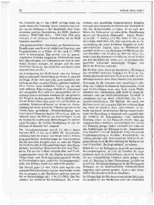 Vorschauseite 6: Gewerbliche Diätund Ernährungsberatung durch einen Arzt